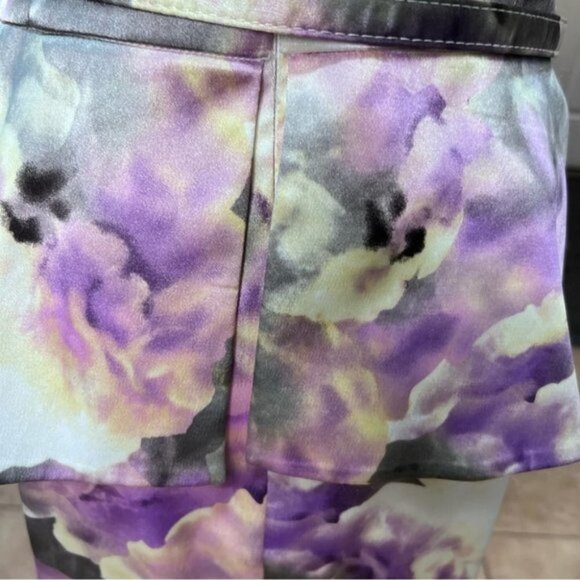 London Times Watercolour Floral Peplum Dress Size 10 NWT - Picture 5 of 9